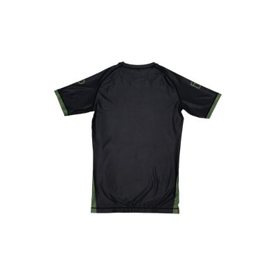 Progress Jiu Jitsu Academy + Rashguard Negro-Verde