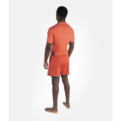 Progress Jiu Jitsu Academy + Rashguard Naranja-Verde