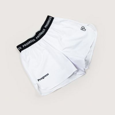 Progress Jiu Jitsu Academy Board Shorts Blanco