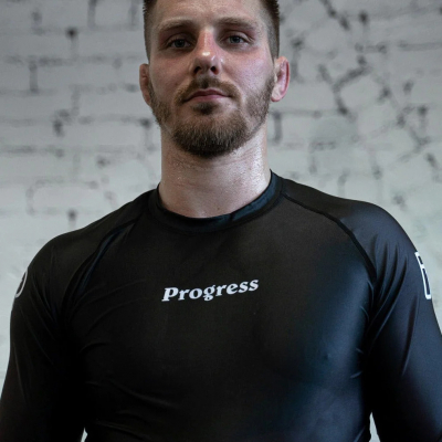 Progress Jiu Jitsu Academy Rashguard Longsleeve Black