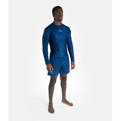 Progress Jiu Jitsu Academy Rashguard Longsleeve Azul Marino