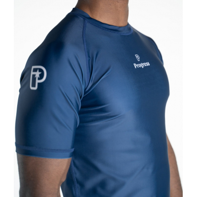 Progress Jiu Jitsu Academy Rashguard Azul Marino