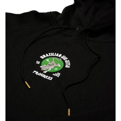 Progress Jiu Jitsu Bengal Hoodie Preto