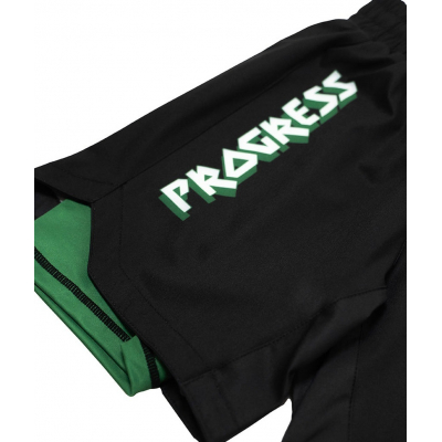 Progress Jiu Jitsu Bengal Hybrid Shorts Noir-Vert