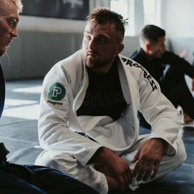 Progress Jiu Jitsu Bengal Kimono Bianco