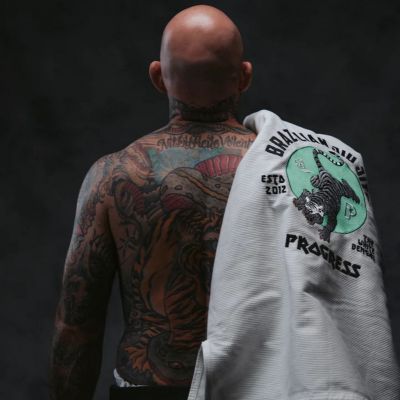 Progress Jiu Jitsu Bengal Kimono Bianco