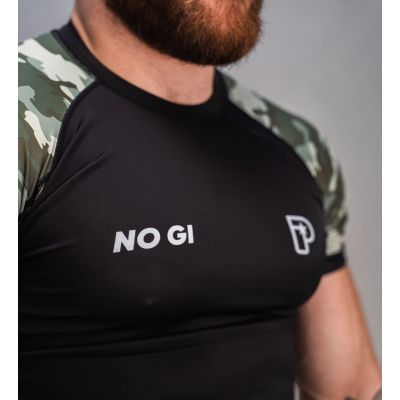 Progress Jiu Jitsu Classic Camo Rashguard Schwarz-Camo