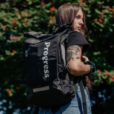 Progress Jiu Jitsu Essential Backpack Preto-Cinza