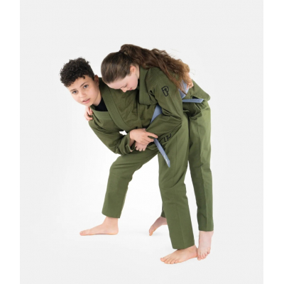 Progress Jiu Jitsu Kids Academy Gi Verde