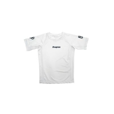 Progress Jiu Jitsu Kids Academy Rashguard White