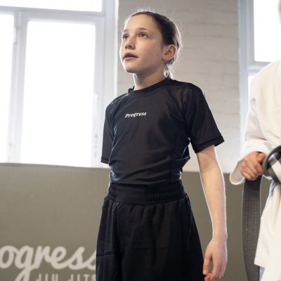 Progress Jiu Jitsu Kids Academy Shorts Noir