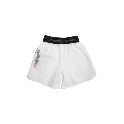 Progress Jiu Jitsu Kids Panther Board Shorts Bianco