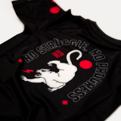 Progress Jiu Jitsu Kids Panther Rashguard Svart