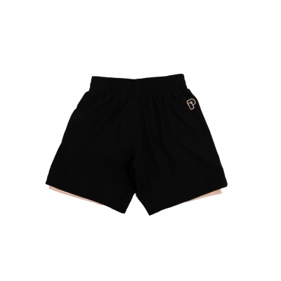 Progress Jiu Jitsu Kids Sugar Skull Hybrid Shorts Nero-Rosa