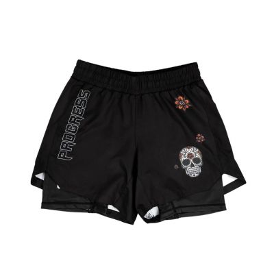 Progress Jiu Jitsu Mexicana Hybrid Shorts Black