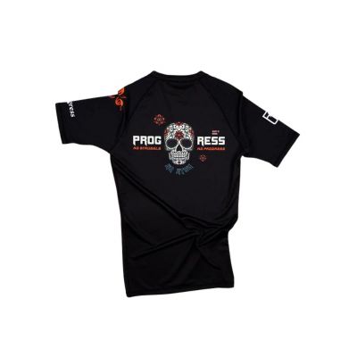 Progress Jiu Jitsu Mexicana Rashguard Svart