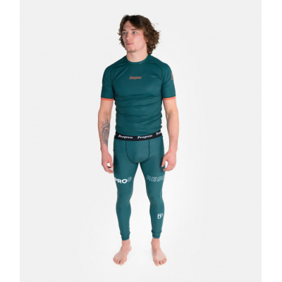 Progress Jiu Jitsu Pro Spats Verde
