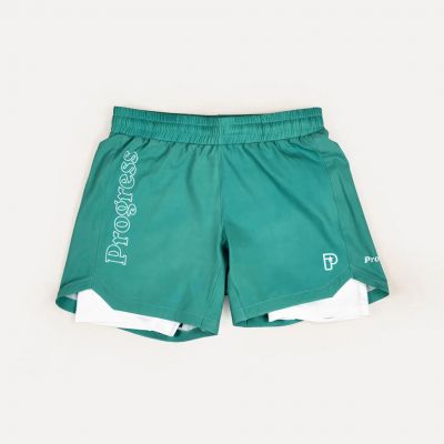 Progress Jiu Jitsu Profile Hybrid Shorts Verde