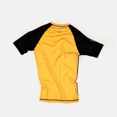 Progress Jiu Jitsu Profile Rashguard Amarelo-Preto