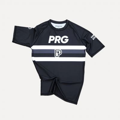 Progress Jiu Jitsu Ranked Competition Rashguard 2023 Black