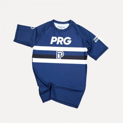 Progress Jiu Jitsu Ranked Competition Rashguard 2023 Blu