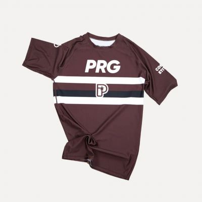 Progress Jiu Jitsu Ranked Competition Rashguard 2023 Marron