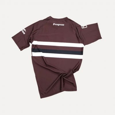 Progress Jiu Jitsu Ranked Competition Rashguard 2023 Marrom