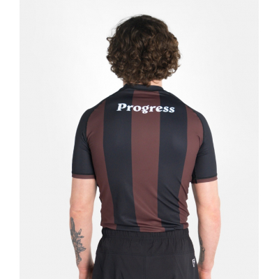 Progress Jiu Jitsu Ranked Rashguard 2025 Brown