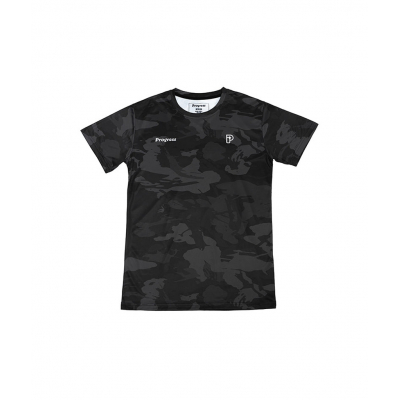 Progress Jiu Jitsu Rolling Tee Negro-Camo