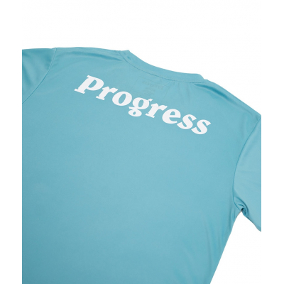 Progress Jiu Jitsu Rolling Tee Hellblau