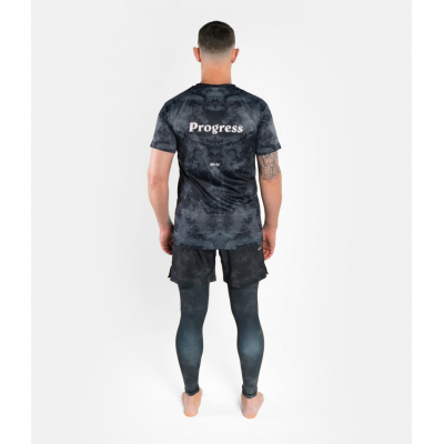 Progress Jiu Jitsu Rolling Tee Smoked Ink Nero-Grigio