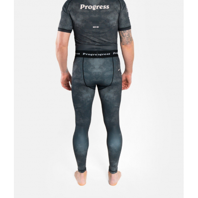 Progress Jiu Jitsu Spats Smoked Ink Negro-Gris