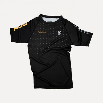 Progress Jiu Jitsu Sportif Rashguard Black-Orange
