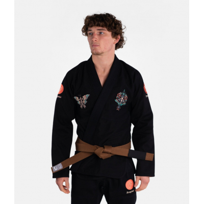 Progress Jiu Jitsu Sugar Skull Gi Negro