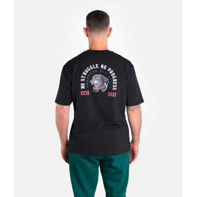 Progress Jiu Jitsu The Panther Oversized Tee Negro