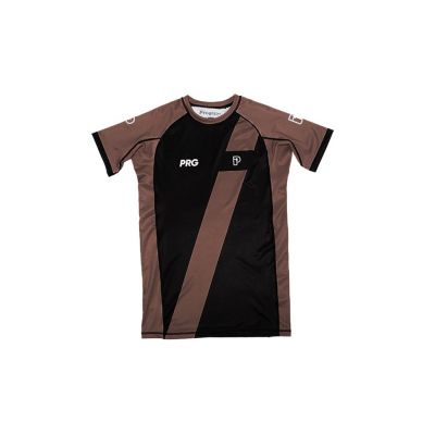 Progress Jiu Jitsu Vasco Ranked Rashguard Marron