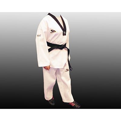 Protec Dobok Inspire Cuello Negro Blanco