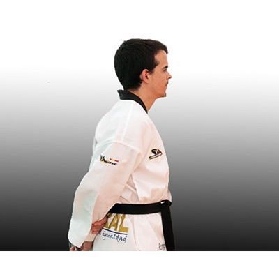 Protec Dobok Inspire Cuello Negro Blanco