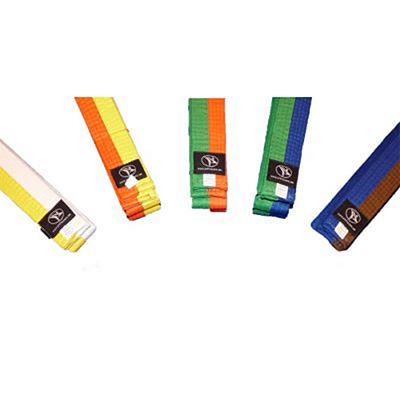 Protec Cinturon Taekwondo Niño 240cm Naranja-Verde