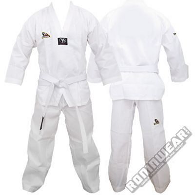 Protec Europe Inspire Dobok White Collar Bianco