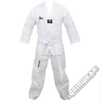 Protec Europe Inspire Dobok White Collar Bianco