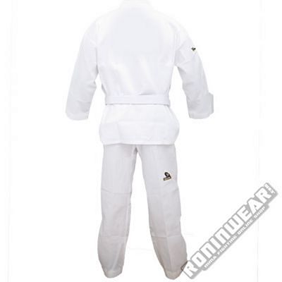 Protec Europe Inspire Dobok White Collar Branco