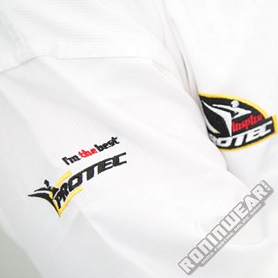 Protec Europe Inspire Dobok White Collar Vit