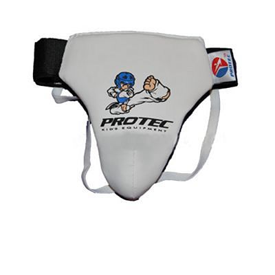 Protec Europe Kids TKD Groin Guard Branco