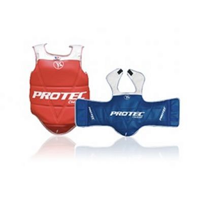 Protec Peto TKD Champ Azul/Rojo