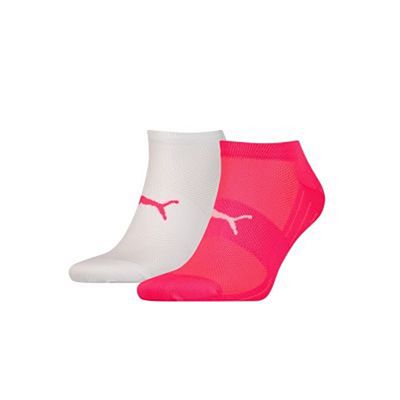 Puma Performance Train Light 2 Pairs Pack Socks Rosa-Branco