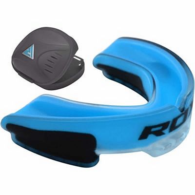 RDX Air Gel Gum Shield Mouthguard Bleu-Noir