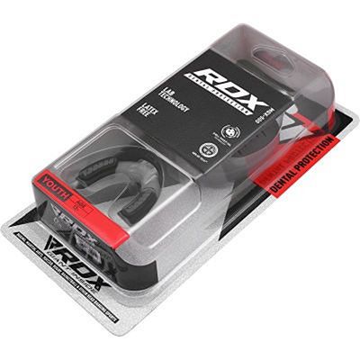 RDX Air Gel Gum Shield Mouthguard Grigio-Nero