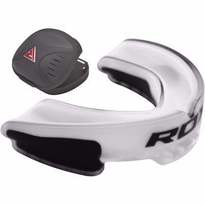 RDX Air Gel Gum Shield Mouthguard Bianco-Nero