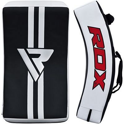 RDX Arm Pad Gel Kick Shield Black-White
